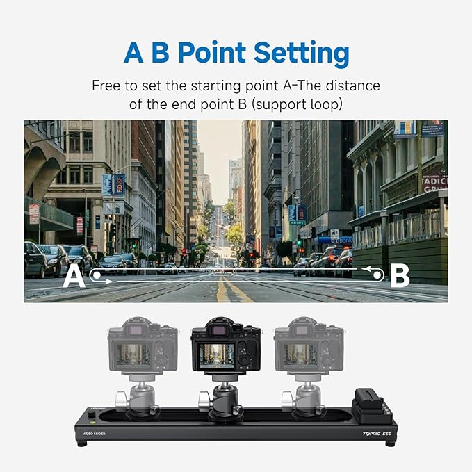 Accsoon Toprig S60 Camera Slider Motorized and Support Arms - Image 7