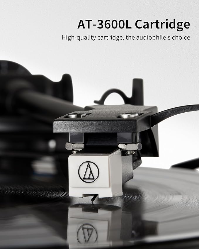 ANGELS HORN Vinyl Record Player Turntable - Image 3