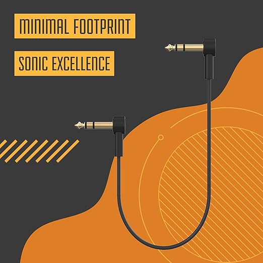 Rock Stock 1/4" Stereo TRS Flat Patch Cables - Image 5