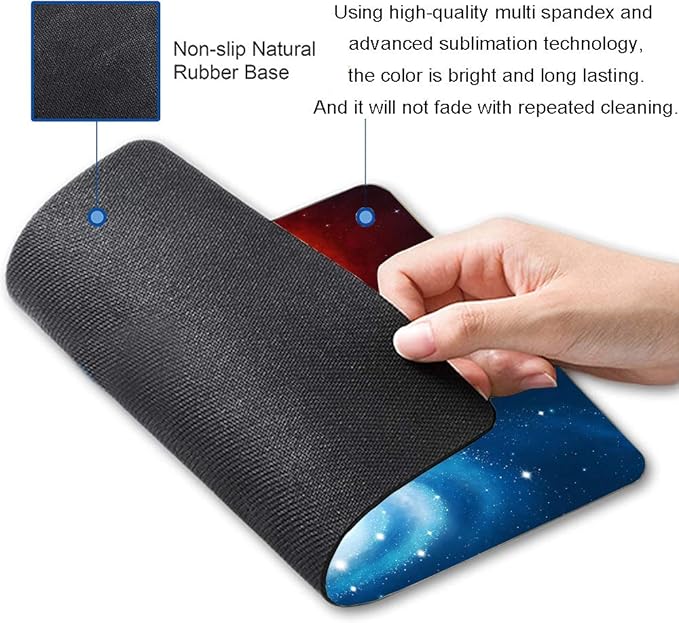 Cool Galaxy Mouse Pad, 9.5"x7.9"x0.12" Inch - Image 2