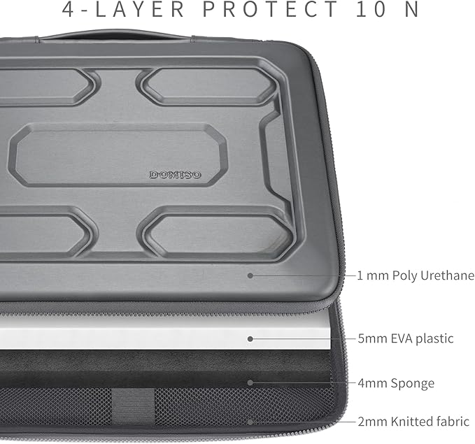 DOMISO 15.6 inch Laptop Sleeve - Image 4