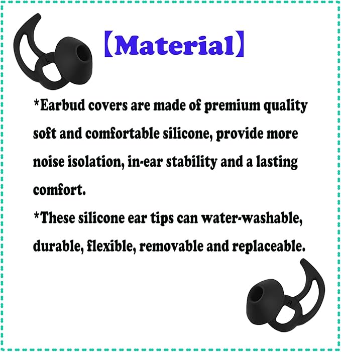 Earbud Tips 3 Pairs Large Compatible - Image 6