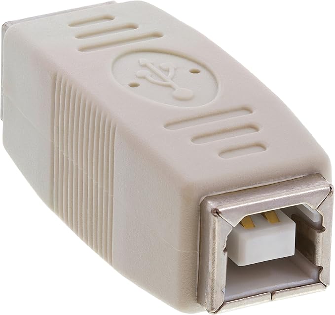 Cmple - [10 Pack USB B to B Adapter USB 2.0 Female to Female Coupler Jack to - Image 3