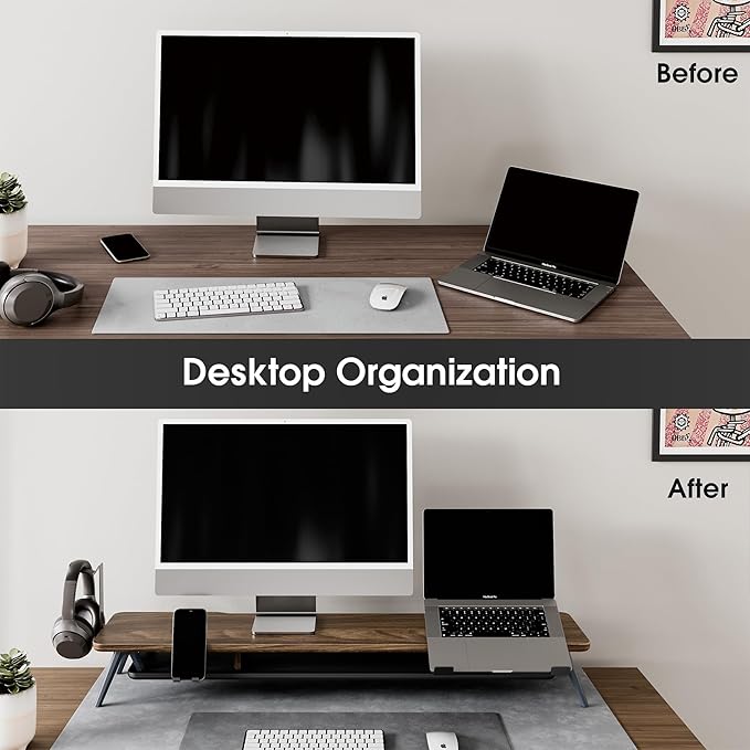 Fenge Dual Monitor Stand, Monitor Riser - Image 6