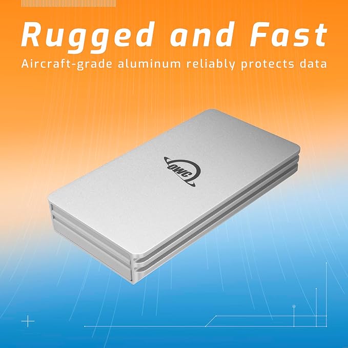 OWC 2TB Envoy Single Ultra Portable Aluminum Bus Powered 10G/s USB-C - Image 2