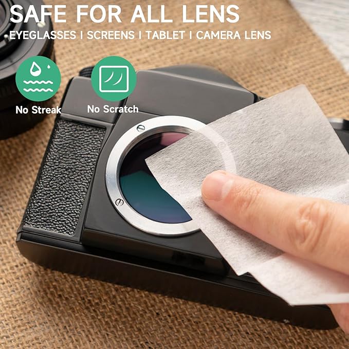 Lensmate 220 Count Lens Wipes for Eyeglasses, Pre-Moistened & Individually - Image 3