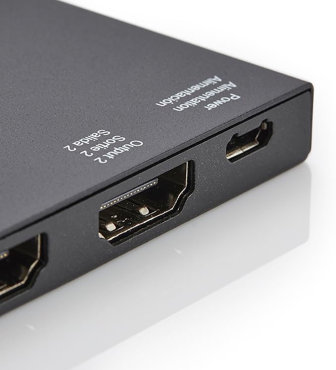 Amazon Basics HDMI Splitter 1 in 2 Out, 4K@60Hz - Image 5