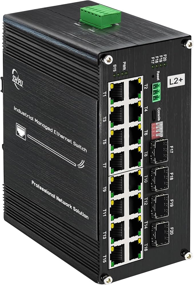 16-Port Gigabit Network Switch by Xnyahitog