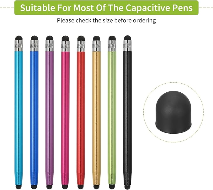 MECCANIXITY 40Pcs Replacement Stylus Pen Tips 7mm Conductive Capacitive Touch - Image 5