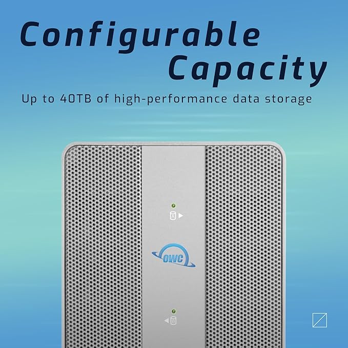 OWC 16TB Mercury Elite Pro Dual USB-C/Thunderbolt 3 External Raid Storage - Image 4