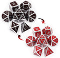 Haxtec Temperature Metal DND Dice Set Color Changing Polyhedral D&D Dice Set by HaxtecDice