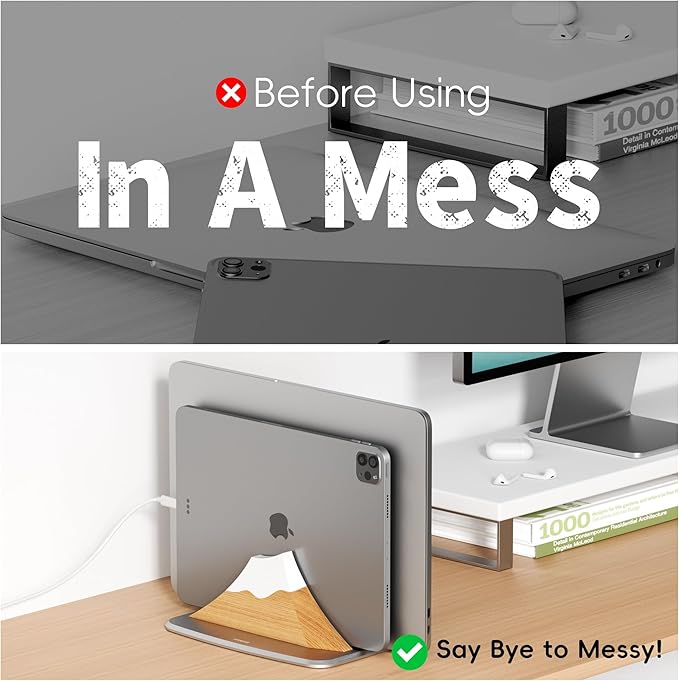 Vertical Dual Laptop Stand - Image 6