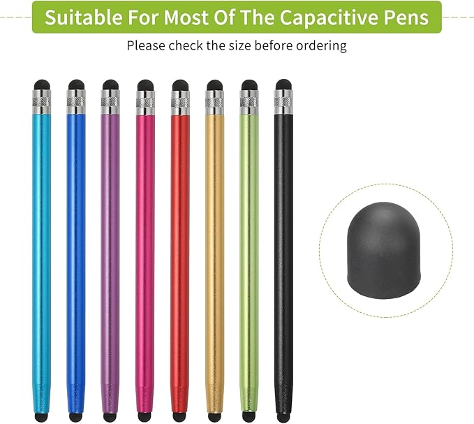 MECCANIXITY 20Pcs Replacement Stylus Pen Tips 6.5mm Conductive Capacitive Touch - Image 5
