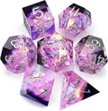 Haxtec DND Dice Set Sharp Edge Resin Dice by HaxtecDice