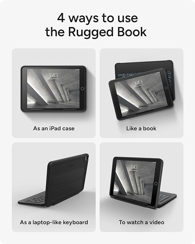 ZAGG Rugged Book iPad Case - Image 8