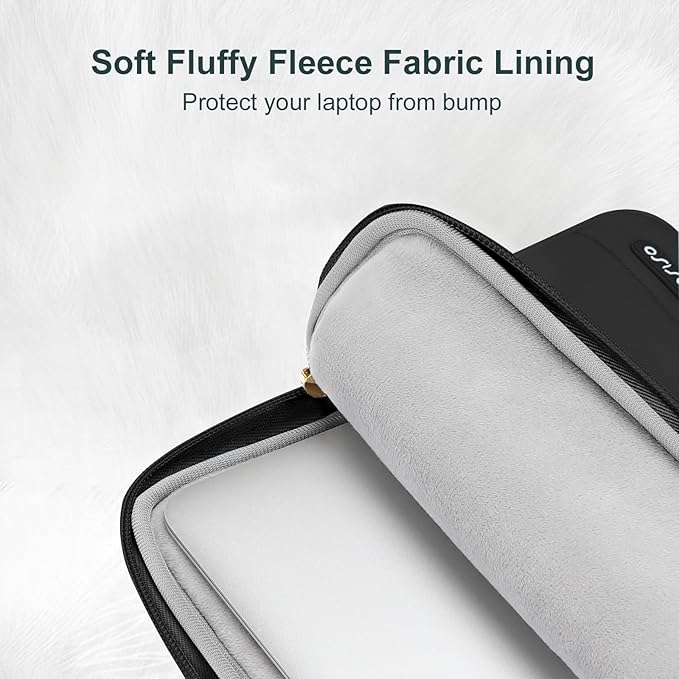 MOSISO 13.3 inch Laptop Case, 13-13.3 inch Puffy Laptop Sleeve Compatible - Image 3