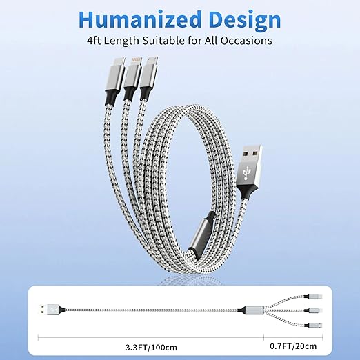 Multi Charging Cable, Micro USB, IP Port - Image 5