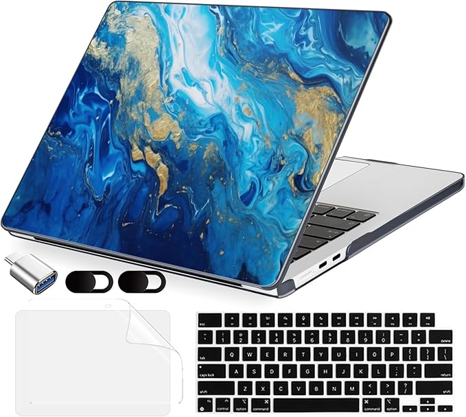 Compatible with MacBook Air 13.6 inch Case, M4 A3240/M3 A3113/M2 A2681 by MecBevia