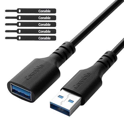 3 Pack USB 3.0 Extension Cable 4 Feet, USB A Male to Female Extender Cord - Image 8