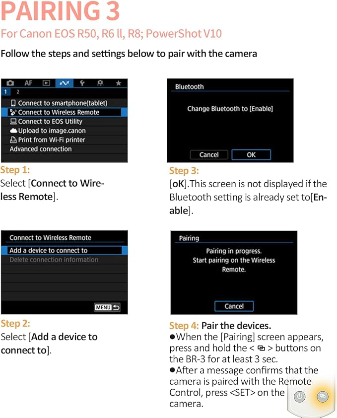 Hanpusen Rechargeable Camera Remote Control - Image 9