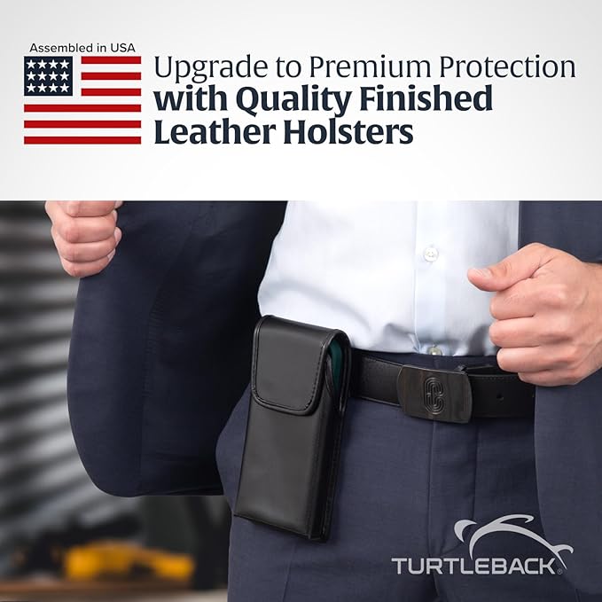Turtleback Belt Holder for iPhone 16 Pro Max, 15 Pro Max, 14 Pro Max -Small- - Image 6