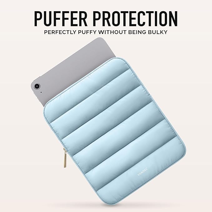 Vandel - The Original Puffy iPad Sleeve 9-11 Inch Tablet Sleeve, Cute iPad Air - Image 2