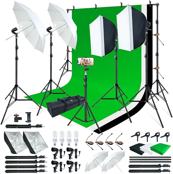 LINCO Lincostore Photo Video Studio Light Kit AM169 by LINCO