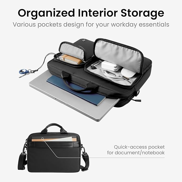 tomtoc A33 Slim 13-16 Inch Laptop Shoulder Bag - Image 3