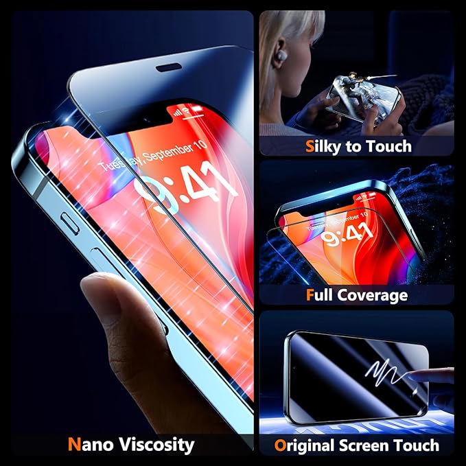 UniqueMe for iPhone 12 / iPhone 12 Pro Screen Protector - Image 4