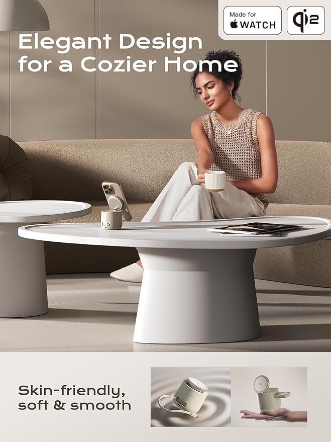 MFI Certified by Apple, 4 in 1 Magsafe Wireless Charging Station, Qi2 15W - Image 9