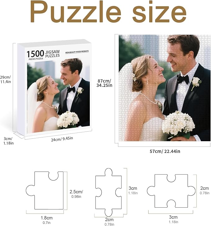 Personalized Photo Puzzle with Glossy Finish – Custom Jigsaw Puzzle - Image 3