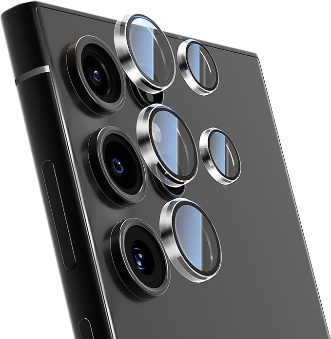 For Samsung Galaxy S25 Ultra Camera Lens Protector, Individual Lens Protector by Vipsent