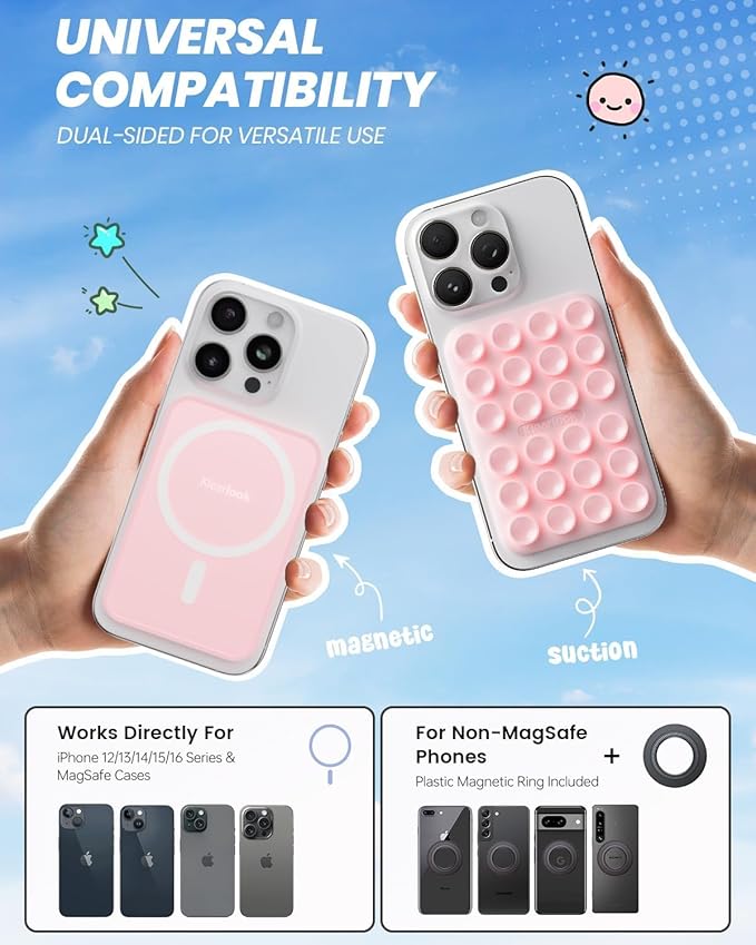 Klearlook 4PCS Magnetic Suction Phone Mount - Image 2
