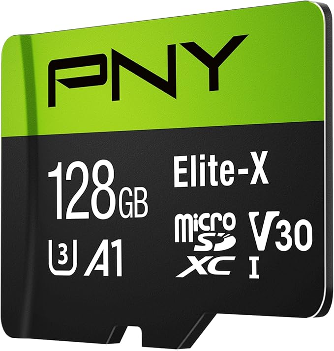PNY 128GB Elite-X Class 10 U3 V30 microSDXC Flash Memory Card - Image 3