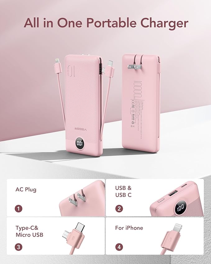VEGER Portable Charger for iPhone - Image 2