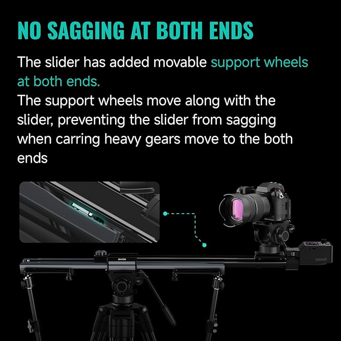 Zeapon Micro4 E700 & PONS PT Heads Double Distance Motorized Camera Slider - Image 7