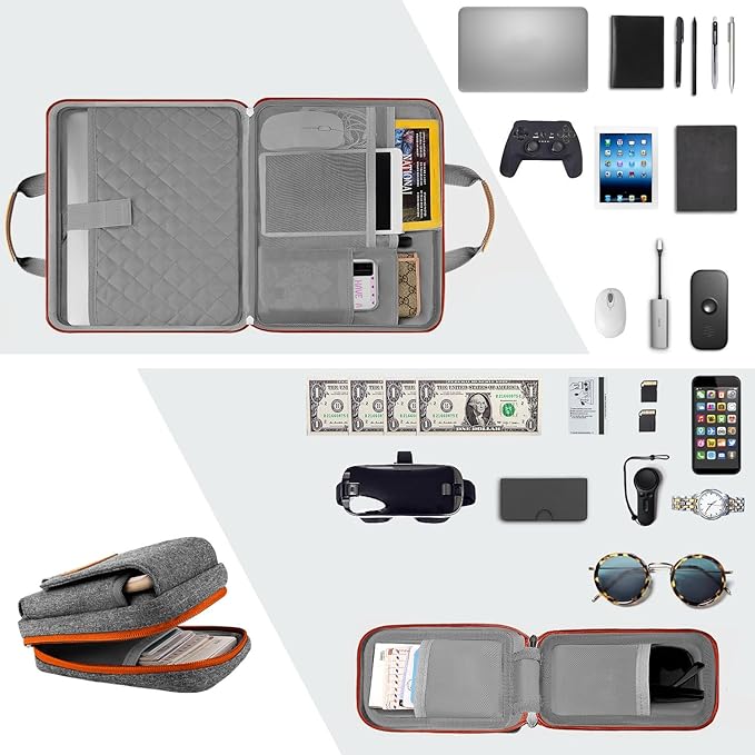 Laptop Case 15.6 Inch Briefcase Military-Grade Protection - Image 4