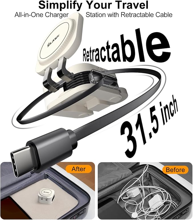 2025 Retractable 3 in 1 Charging Station - Image 3