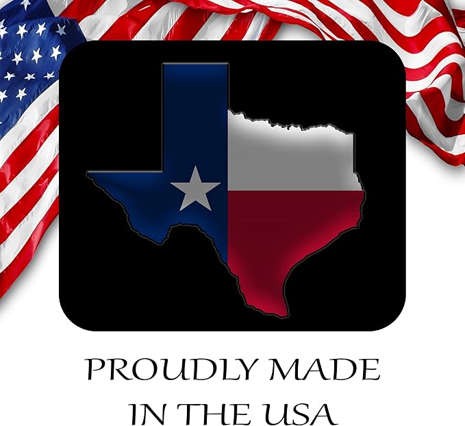Texas State Flag Mouse Pad Mat Mousepad - Image 5