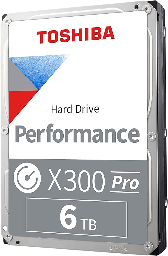 Toshiba X300 PRO 6TB High Workload Performance by Toshiba