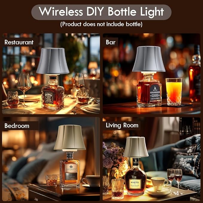 WILIT Wireless Bottle Lamp Shades - Image 5