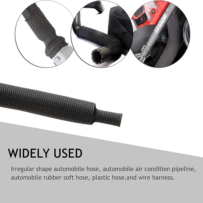 Braided Sleeving Heat Shrinkable Fabric 2:1 Ratio- Abrasion Protection - Image 9