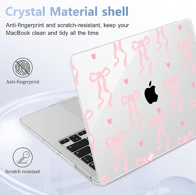 Case for MacBook Pro 13 inch with/Without Touch Bar, Hard Shell + Keyboard - Image 6