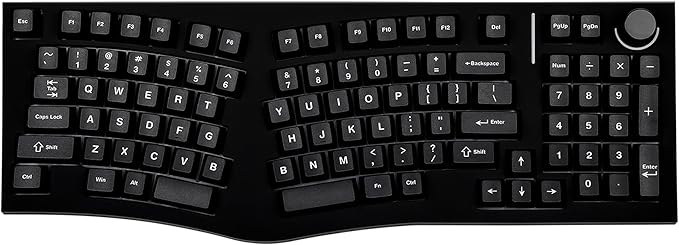 Feker Alice98 Ergonomic 98 Keys Custom Mechanical Keyboard, VIA Programmable by MechLands