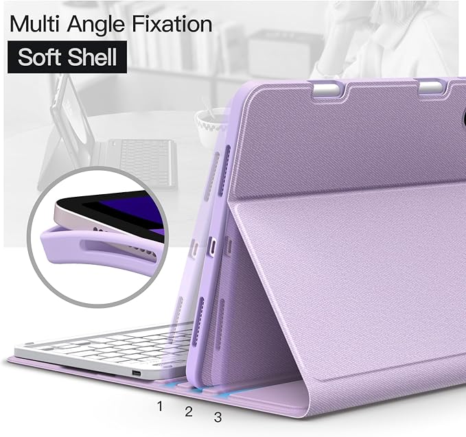 JETech Keyboard Case for iPad Air 11-Inch M3/M2, iPad Air 5th/4th - Image 5