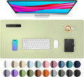 Aothia Leather Desk Pad Protector, Office Mat, Large Mouse Pad, Non-Slip PU by Aothia