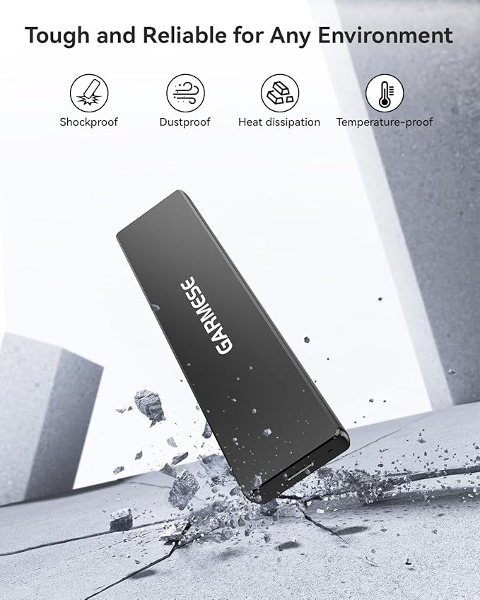 External SSD 512GB Portable SSD Speed Up to 1000MB/s USB 3.2 Gen 2, External - Image 6