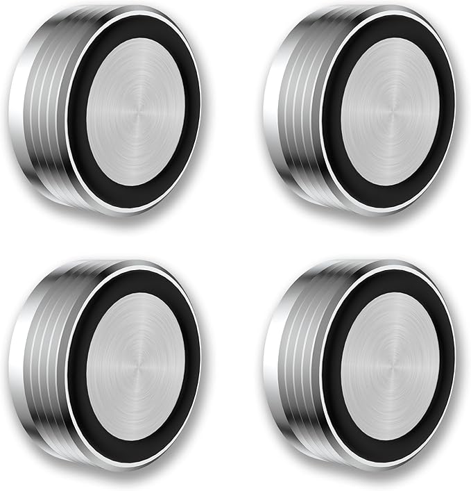 Audiocrast IF3917S HiFi Speaker Isolation Feet Pads 4PCs Aluminum 39x17mm - Image 8