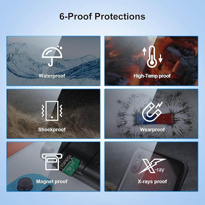 TOPESEL Micro SD Card high Speed 90mb per Second TF Card 4K Recording Memory - Image 8