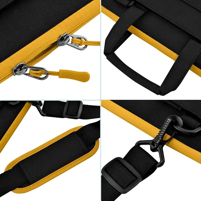 Universal Laptop Shoulder Bag 13-17.3 Inch Shockproof Briefcase - Image 5